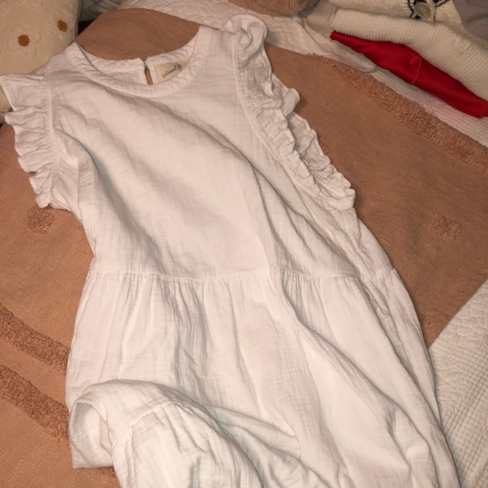 Universal Thread ruffle cap sleeve mini dress with pockets